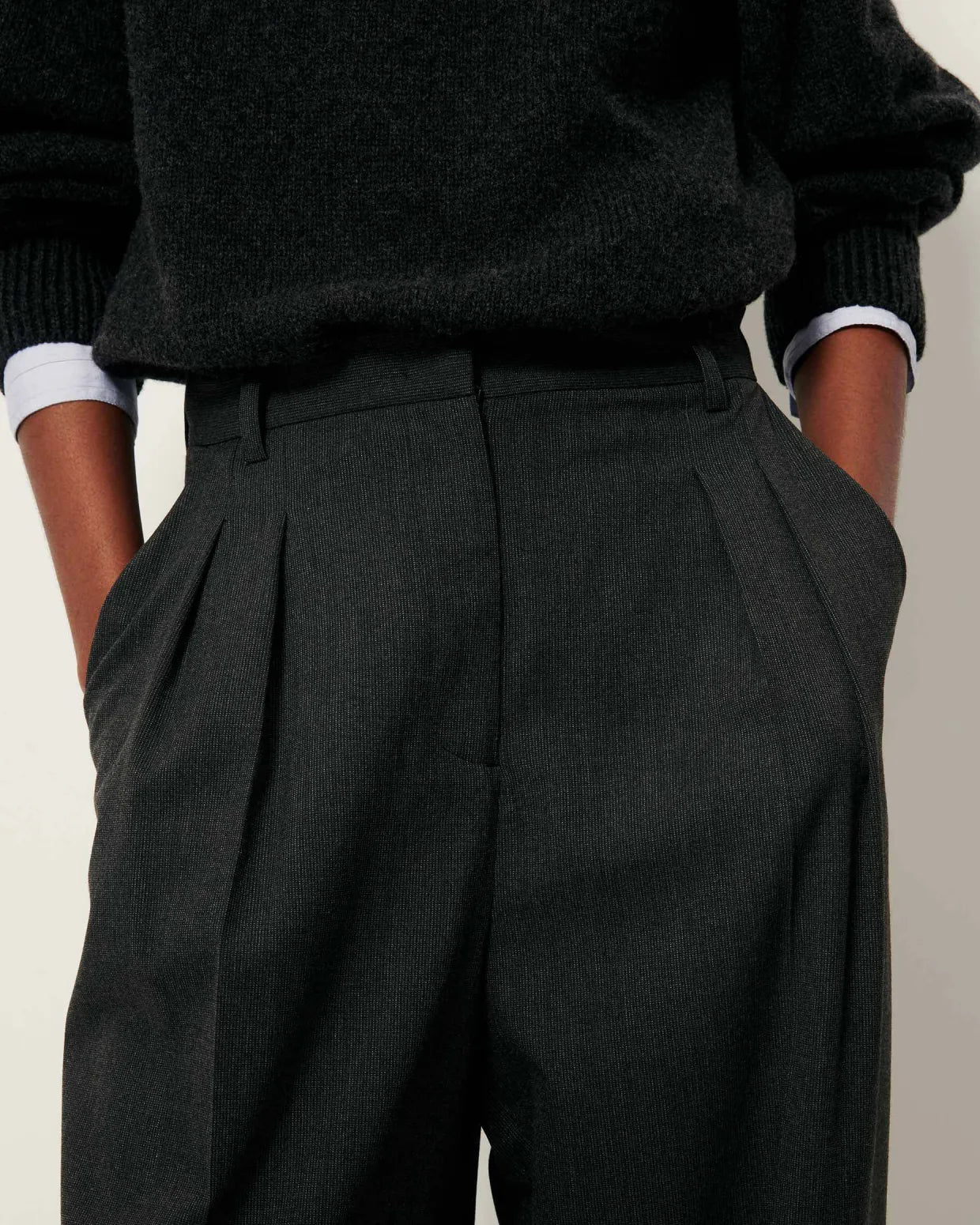 Sessun | Emilio Pants - Greysand - Image 3
