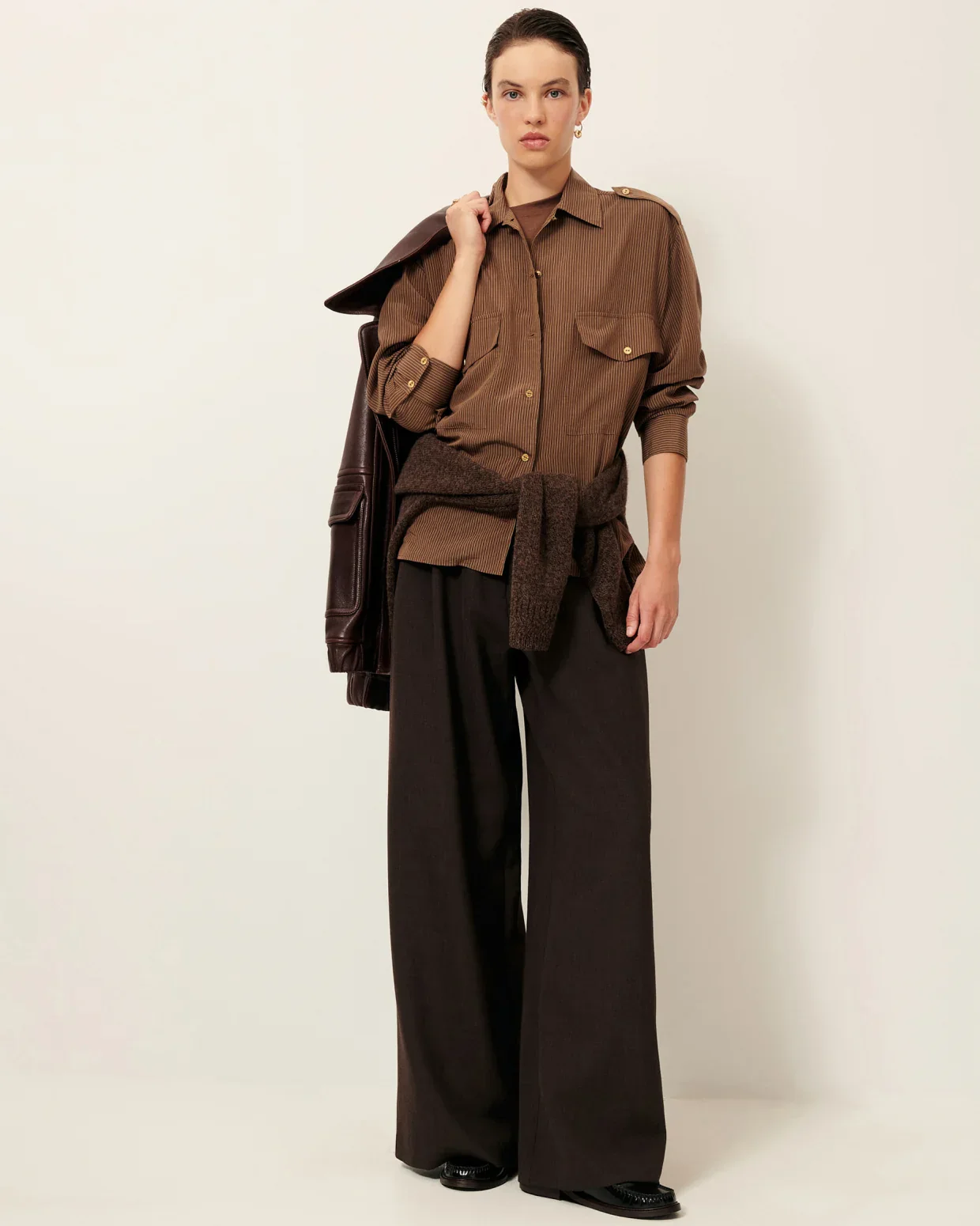 Sessun | Provenco Trouser - Dark Stone - Image 2