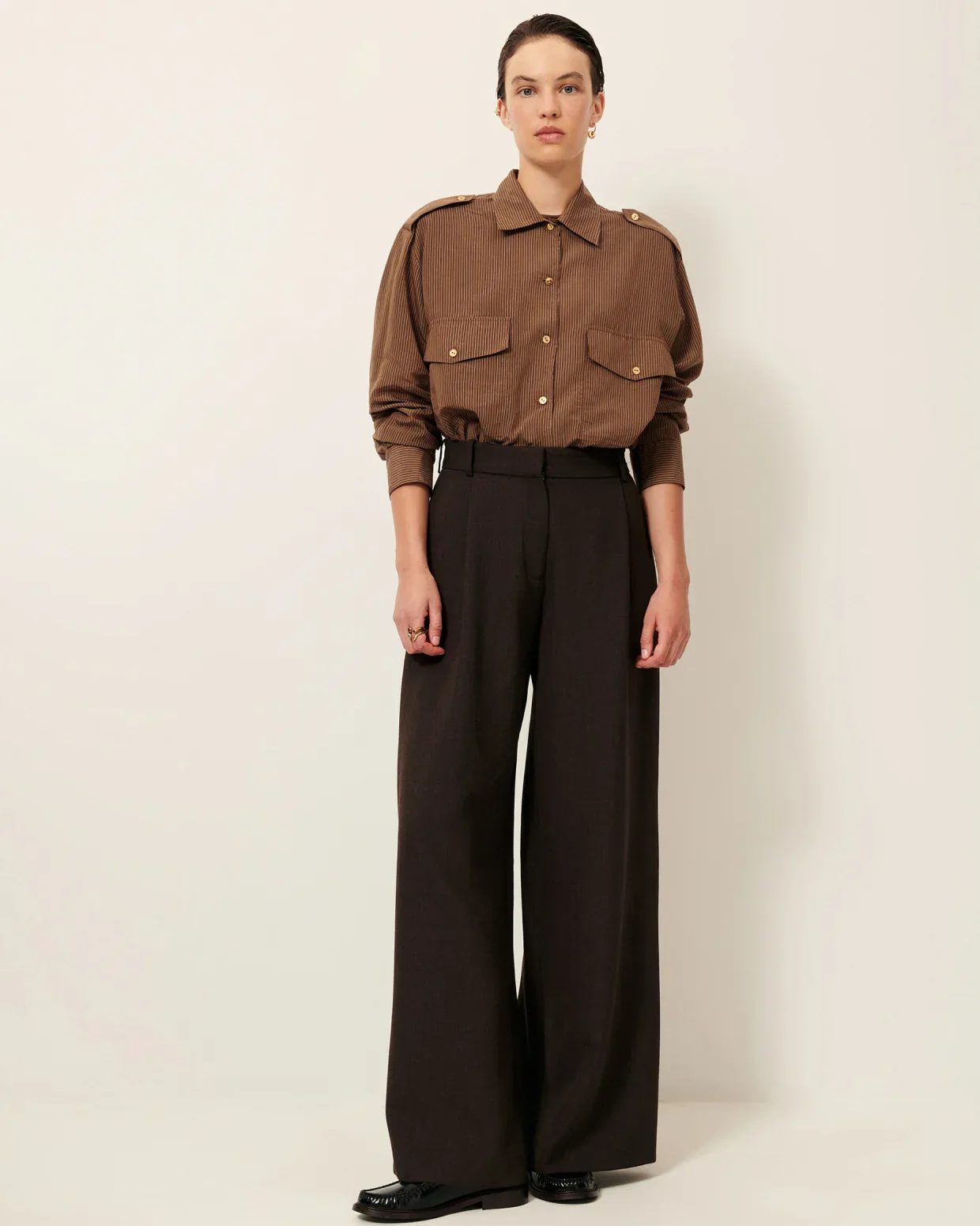 Sessun | Provenco Trouser - Dark Stone - Image 3