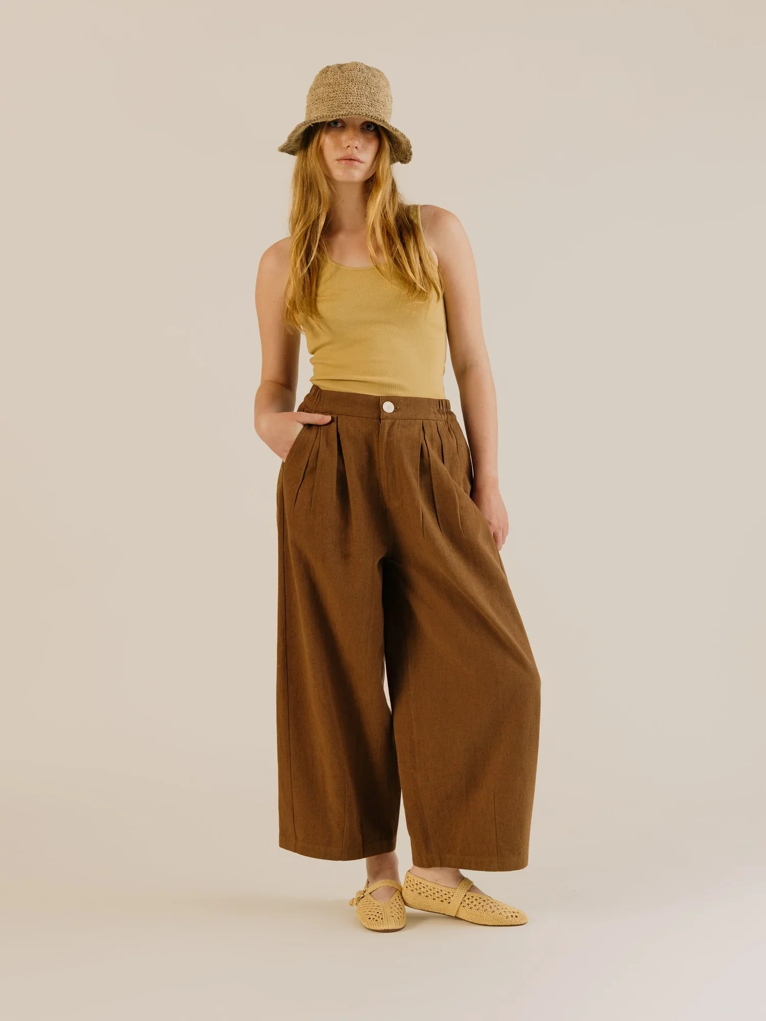 Sideline | Leila Trousers - Earth - Image 3