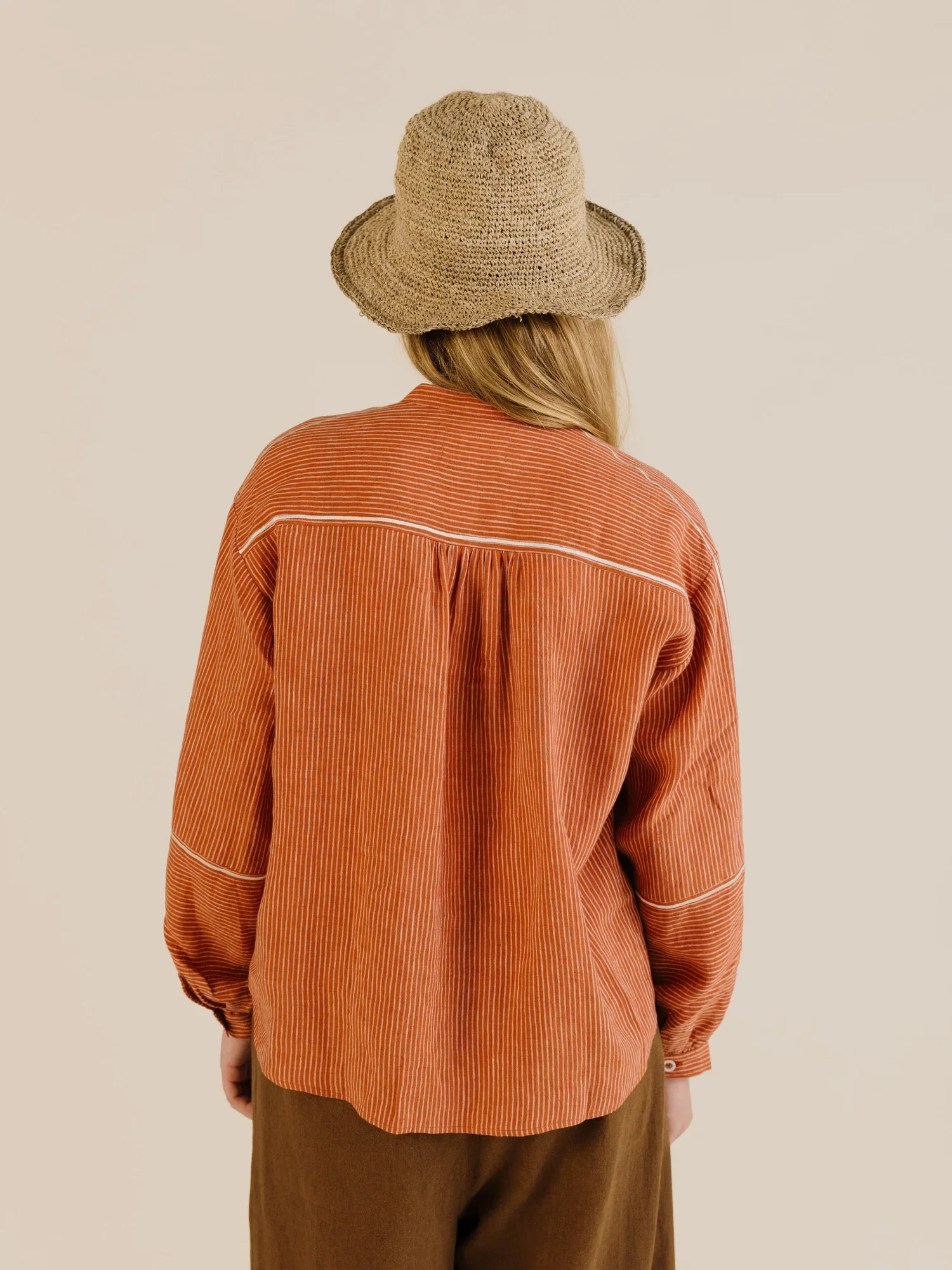 Sideline | Willow Shirt - Brick - Image 3