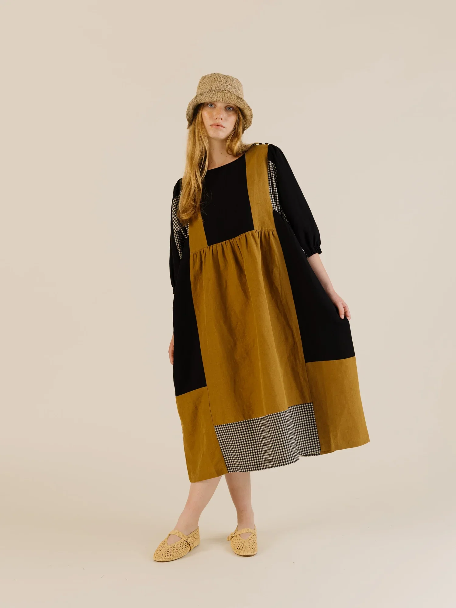 Sideline | Winnie Dress - Patchwork - Image 3