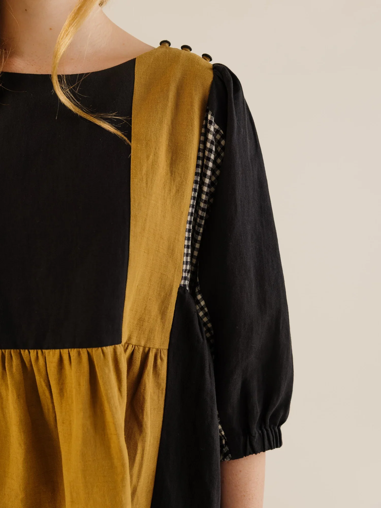 Sideline | Winnie Dress - Patchwork - Image 4