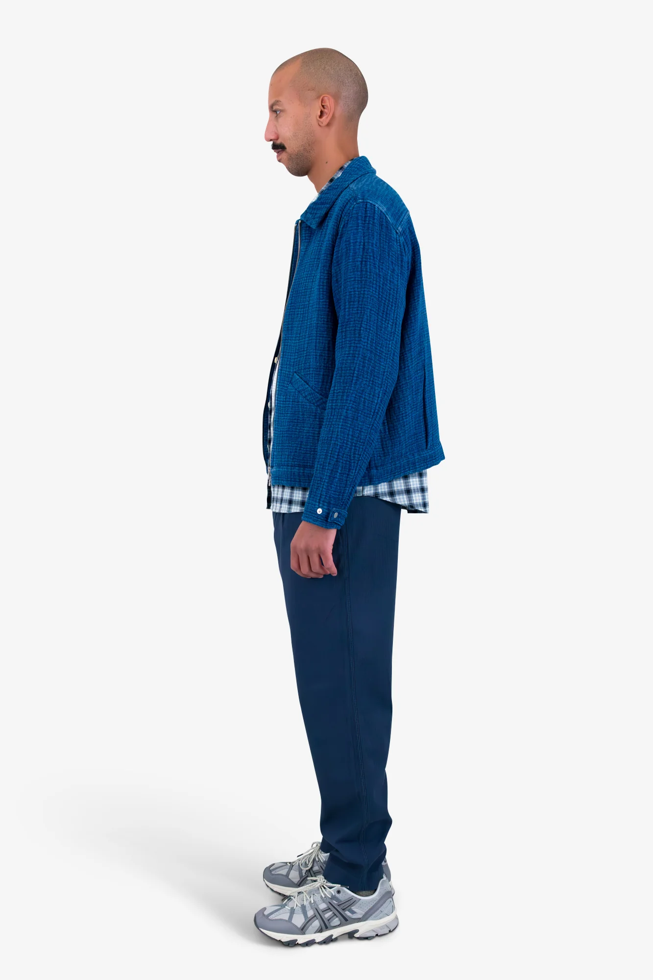 Signal Blouson - Indigo Waffle - Image 4