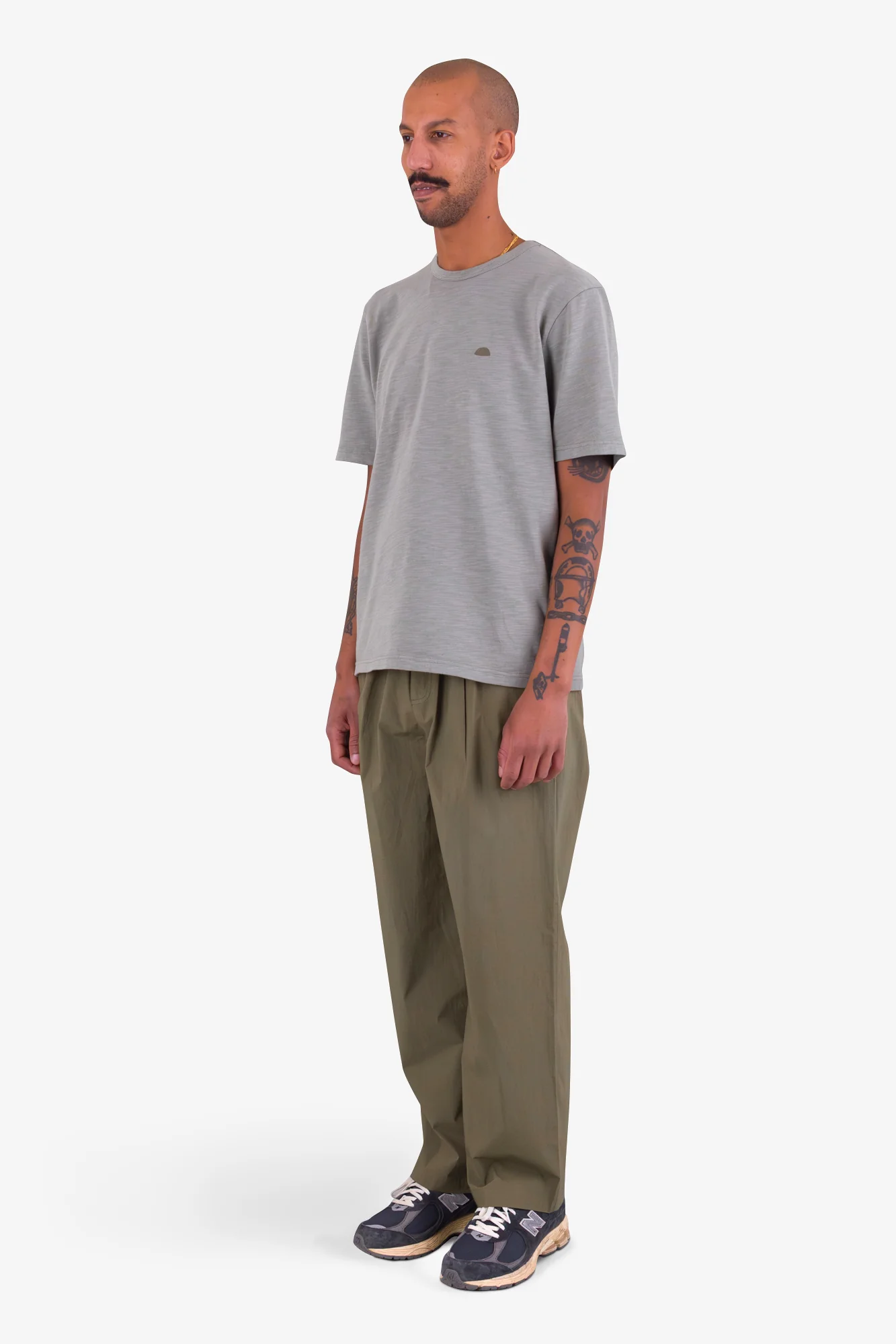 Slub T-Shirt - Light Sage - Image 3