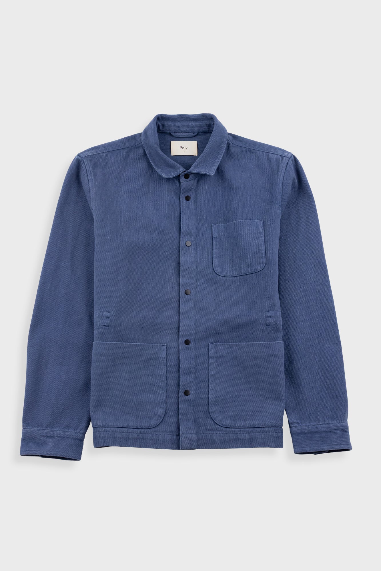 Twill Assembly Jacket - Dusty Blue