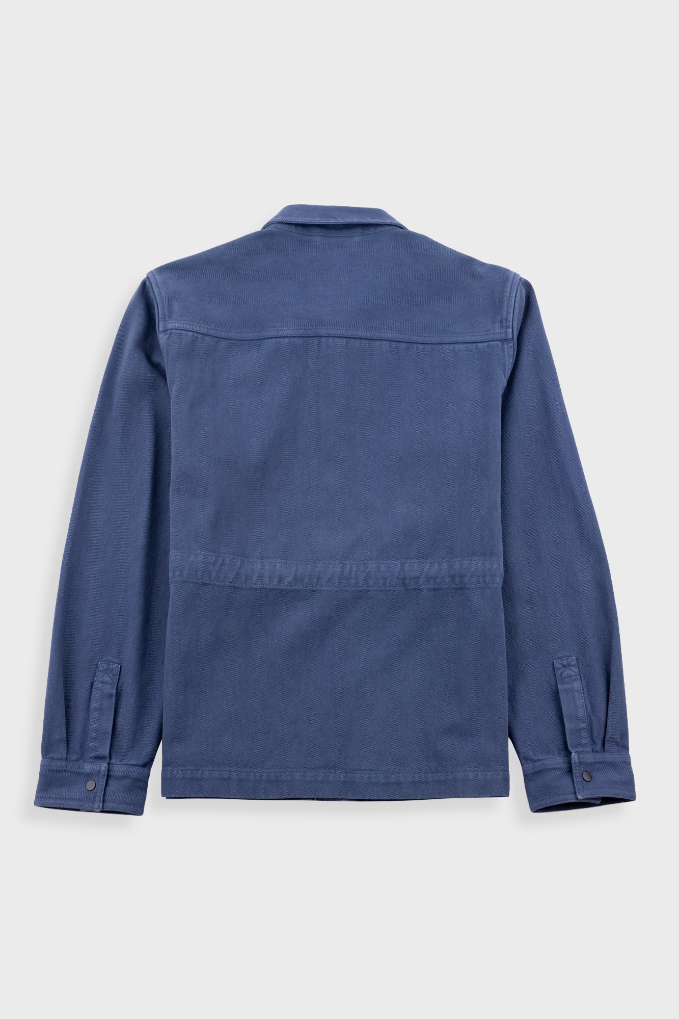 Twill Assembly Jacket - Dusty Blue - Image 10