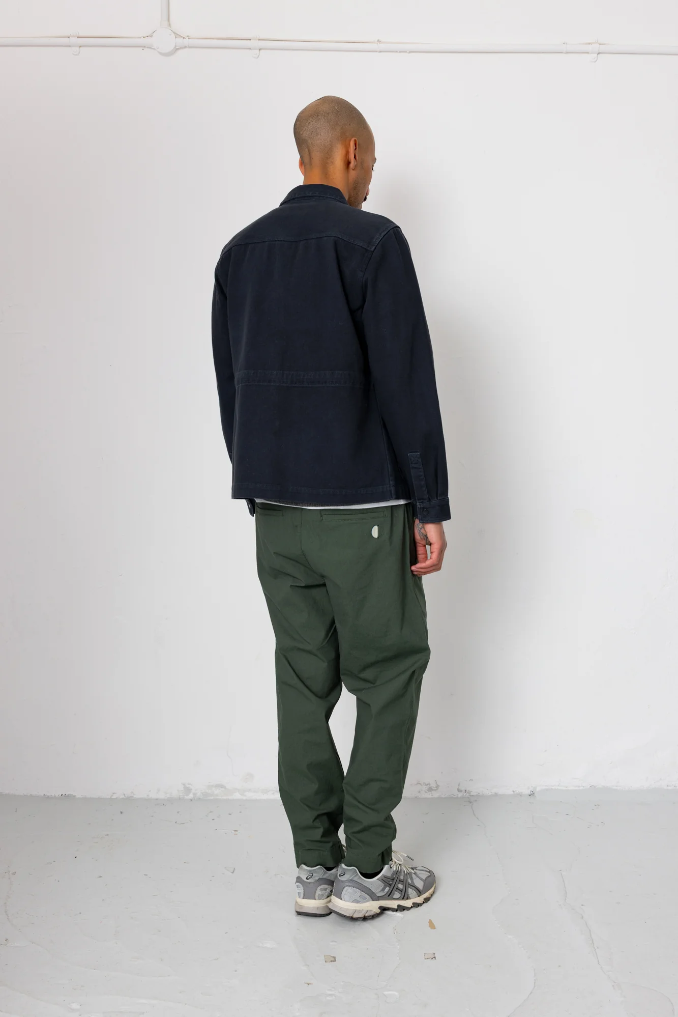 Twill Assembly Jacket - Soft Black - Image 7