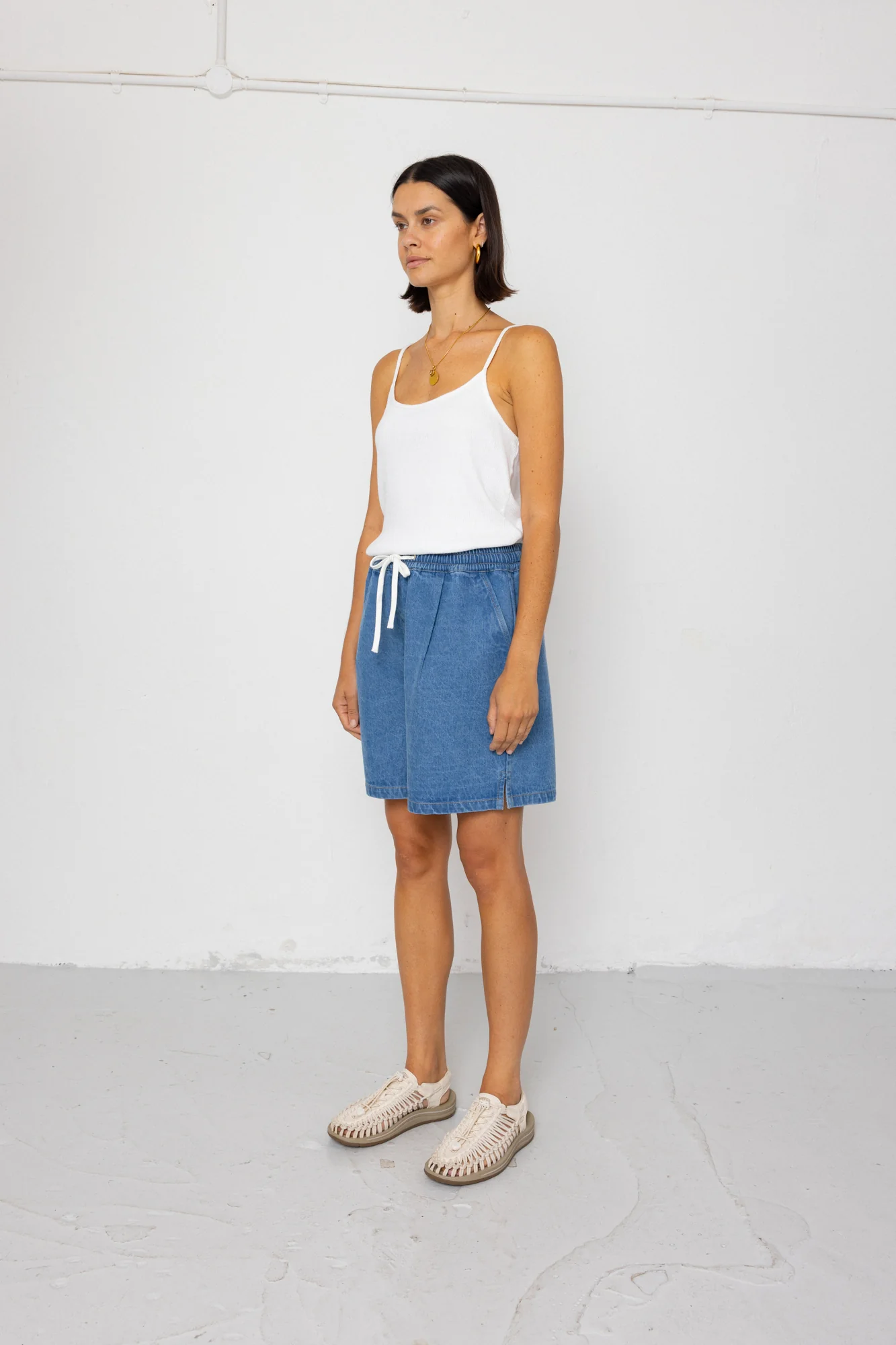Wide Signal Shorts - Heavy Bleach Wash - Image 3